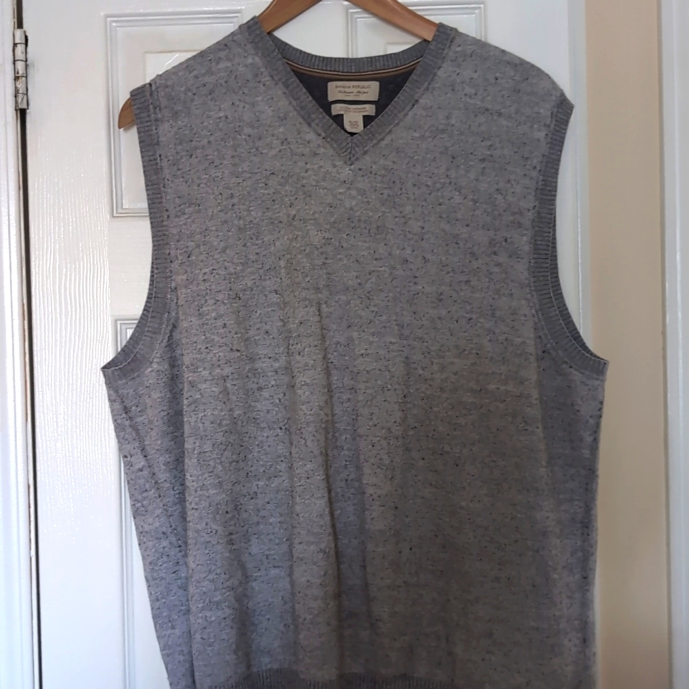 Cashmere Cotton Vneck Sweater